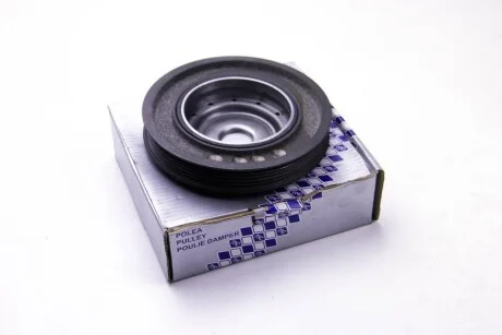 Шків коленвалу Renault Megane, Clio, Modus 1.4, 1.6 (02-) Metalcaucho для Nissan, Renault, Dacia METALCAUCHO 04162 фото товару