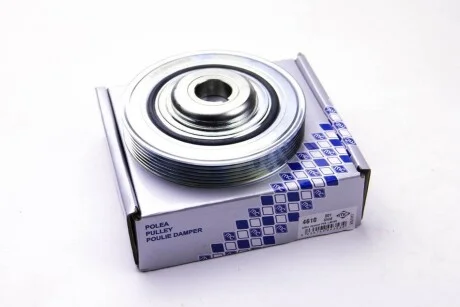 Шків колінвалу Jumpy/Expert/Berlingo 1.9D 98- (DW8/51-70kw) для Peugeot, Citroen, Fiat METALCAUCHO 04610 фото товару