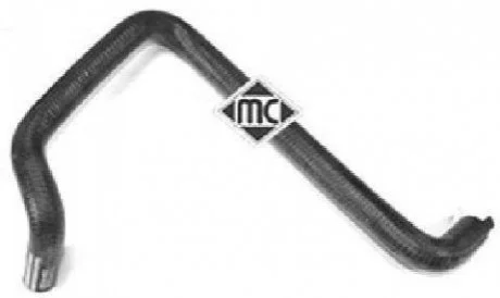 Патрубок радіатора Citroen Xsara, Berlingo/Peugeot 306, Partner 1.9D (98-) Metalcaucho для Citroen METALCAUCHO 08481 фото товару