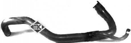 Патрубок радиатора Peugeot Boxer I/Citroen Jumper I 2.8TD (94-02) Metalcaucho 08498 (фото 1)