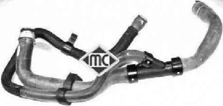 Патрубок радиатора Citroen Xsara I 1.9D - 2.0HDI (99-05) Metalcaucho для METALCAUCHO 08664 фото товара