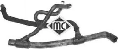 <strong>Патрубок радіатора Renault Espace III 1.9D (99-02) Metalcaucho METALCAUCHO 08906 (фото 1)</strong>