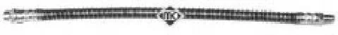 <strong>Шланг тормозной перед Peugeot 205 (96-) Metalcaucho METALCAUCHO 96180 (фото 1)</strong>