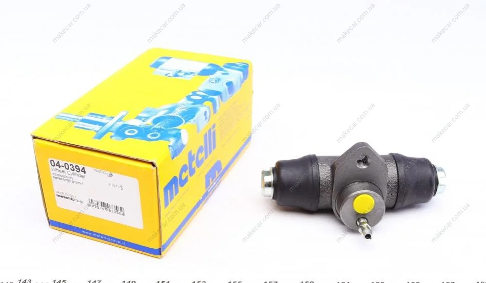 <strong>Циліндр гальмівний робочий METELLI 04-0394 (фото 1)</strong>