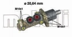 Циліндр гідравлічний гальмівний для Volkswagen, Renault, Seat METELLI 05-0059 фото товару