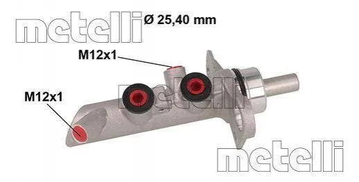 <strong>Циліндр гальмівний головний METELLI 05-0891 (фото 1)</strong>