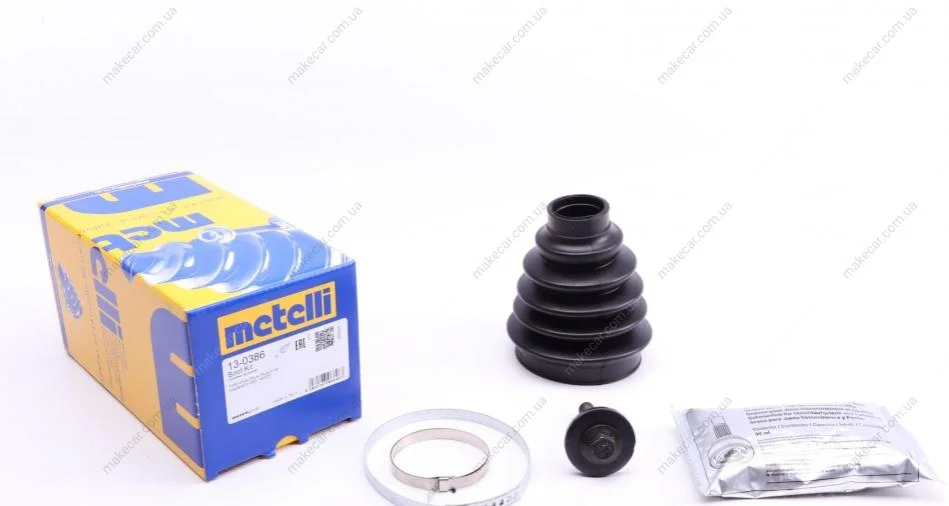 <strong>Пильник ШРУС гумовий + змазка METELLI 13-0386 (фото 1)</strong>
