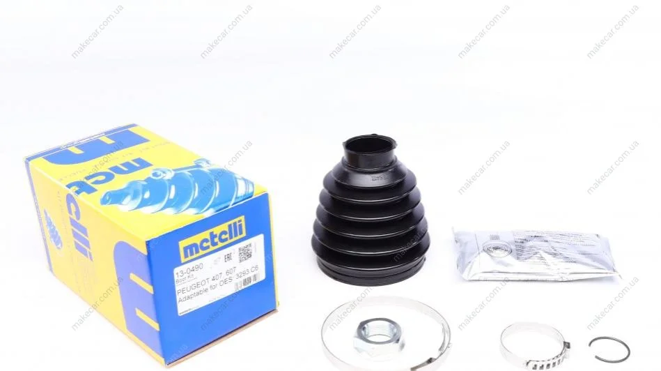 <strong>Комплект захисту шарніра рівних кутових швидкостей METELLI 13-0490 (фото 1)</strong>