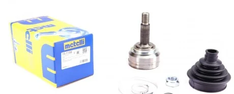 ШРУС зі змазкою в комплекті для Skoda, Volkswagen METELLI 15-1158 фото товару