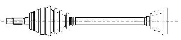 <strong>Піввісь METELLI 17-0002 (фото 1)</strong>