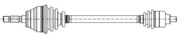 <strong>Піввісь METELLI 17-0055 (фото 1)</strong>