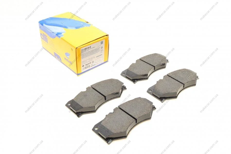 <strong>Комплект гальмівних колодок (дискових) METELLI 22-0014-0 (фото 1)</strong>