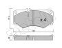 <strong>Комплект гальмівних колодок (дискових) METELLI 22-0014-0 (фото 2)</strong>