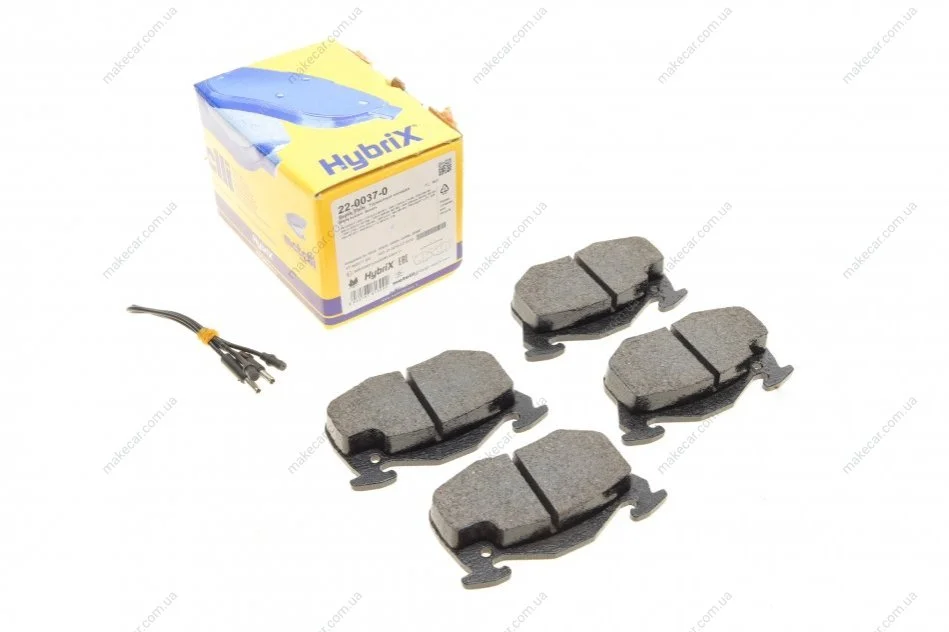 <strong>Комплект гальмівних колодок (дискових) METELLI 22-0037-0 (фото 1)</strong>