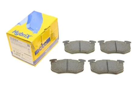 Комплект гальмівних колодок (дискових) для Peugeot, Citroen, Renault METELLI 22-0038-0 фото товару