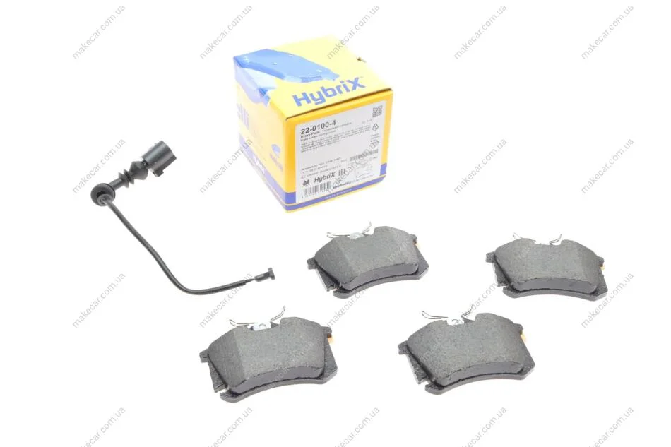 <strong>Комплект гальмівних колодок (дискових) METELLI 22-0100-4 (фото 1)</strong>