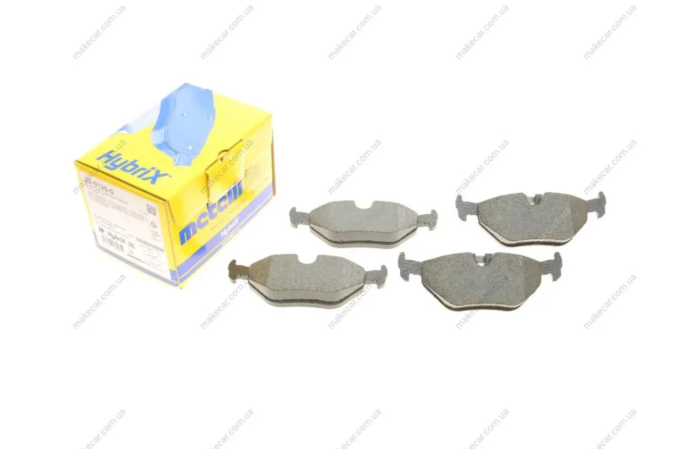 <strong>Комплект тормозных колодок, дисковый тормоз METELLI 22-0125-0 (фото 1)</strong>