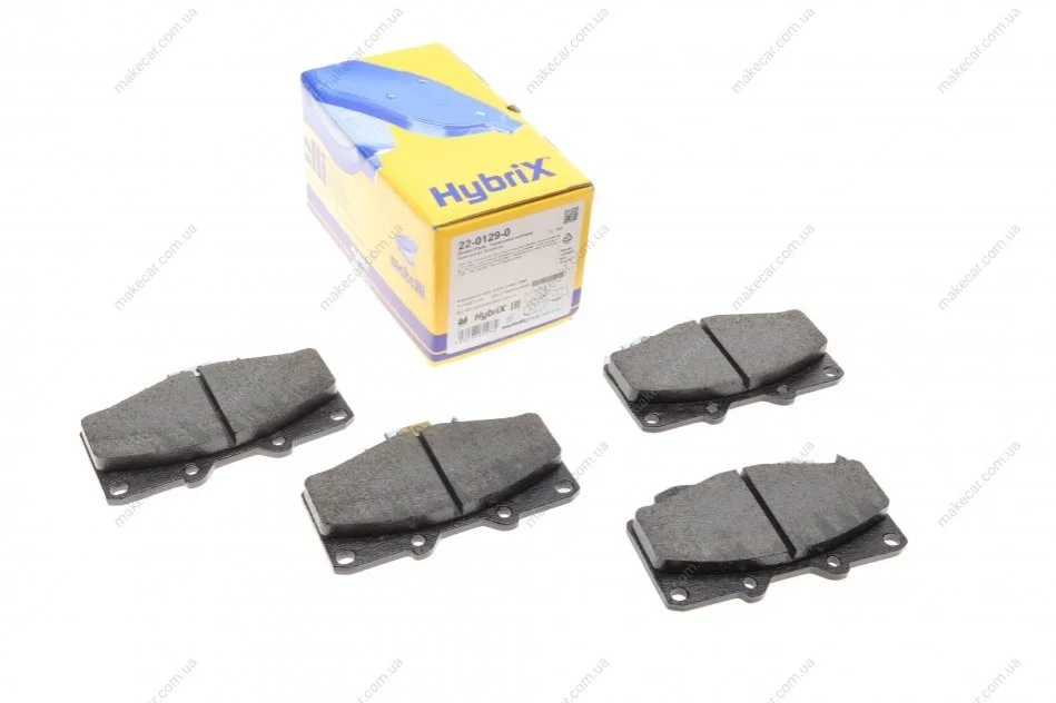 <strong>Комплект гальмівних колодок (дискових) METELLI 22-0129-0 (фото 1)</strong>