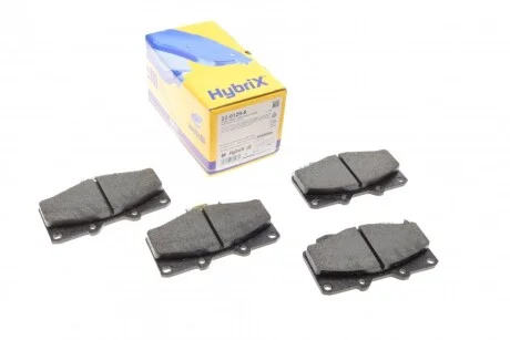 Комплект гальмівних колодок (дискових) для Toyota, Nissan, Great Wall METELLI 22-0129-0 фото товару