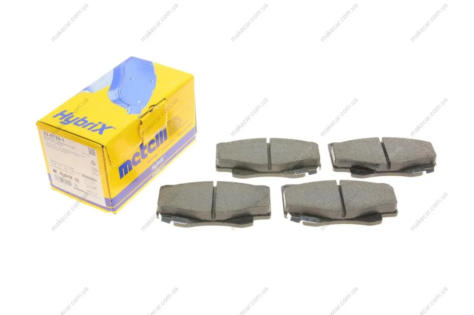 <strong>Комплект гальмівних колодок (дискових) METELLI 22-0129-1 (фото 1)</strong>