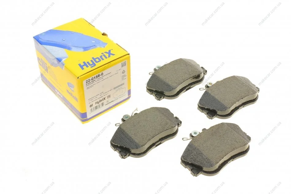 <strong>Комплект гальмівних колодок (дискових) METELLI 22-0158-0 (фото 1)</strong>