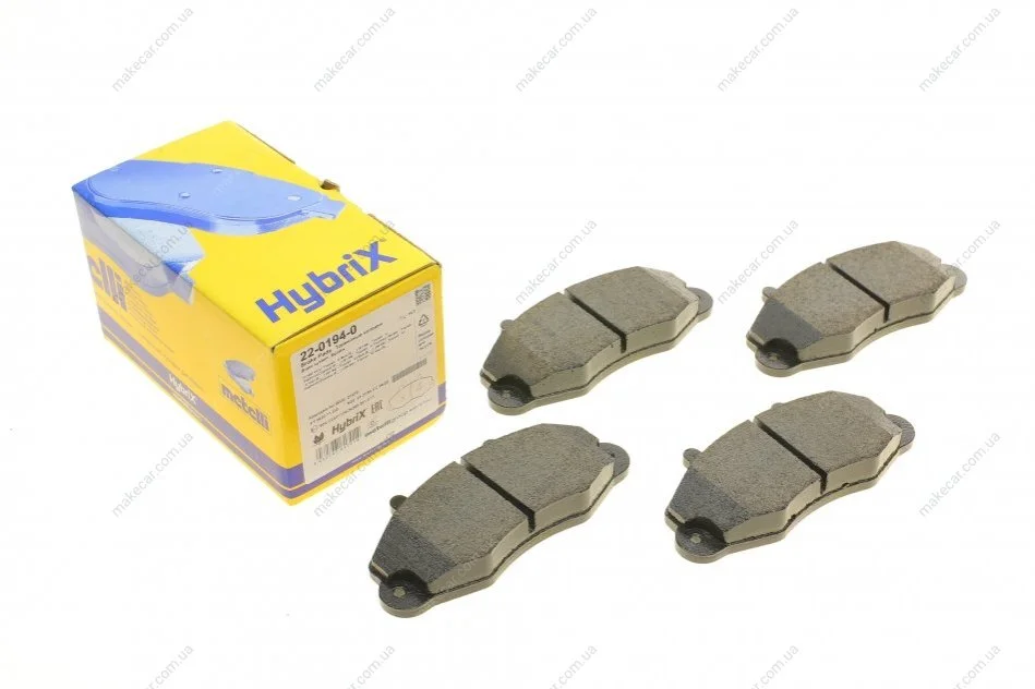 <strong>Комплект гальмівних колодок (дискових) METELLI 22-0194-0 (фото 1)</strong>