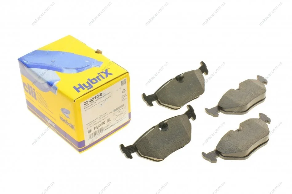 <strong>Комплект гальмівних колодок з 4 шт. дисків METELLI 22-0210-0 (фото 1)</strong>