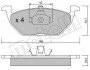 <strong>Комплект гальмівних колодок (дискових) METELLI 22-0211-0 (фото 1)</strong>