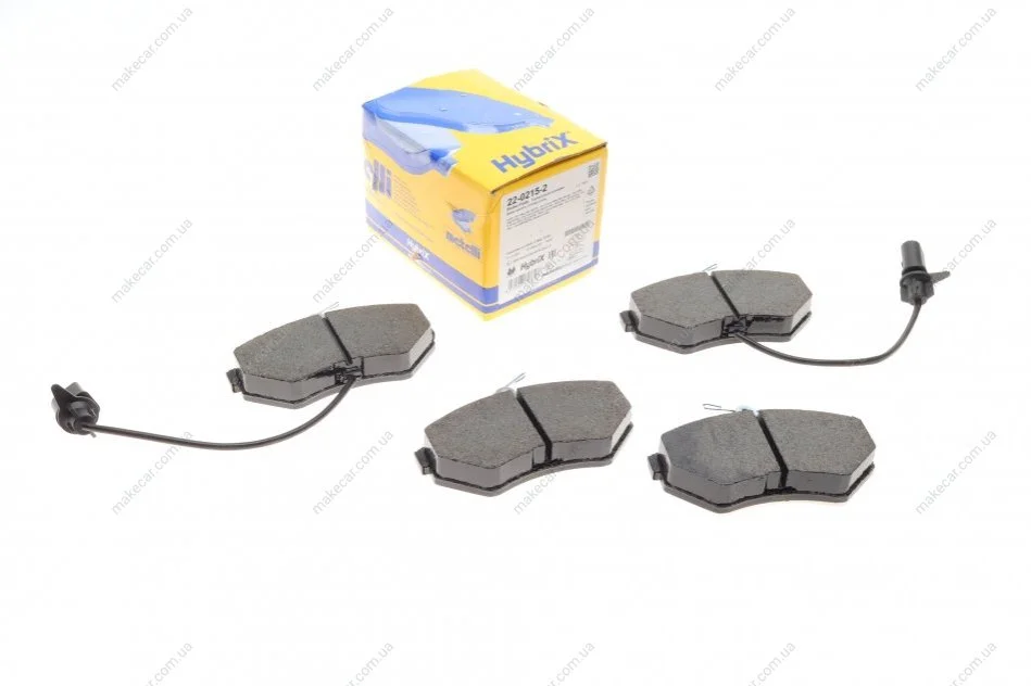 <strong>Комплект гальмівних колодок (дискових) METELLI 22-0215-2 (фото 1)</strong>