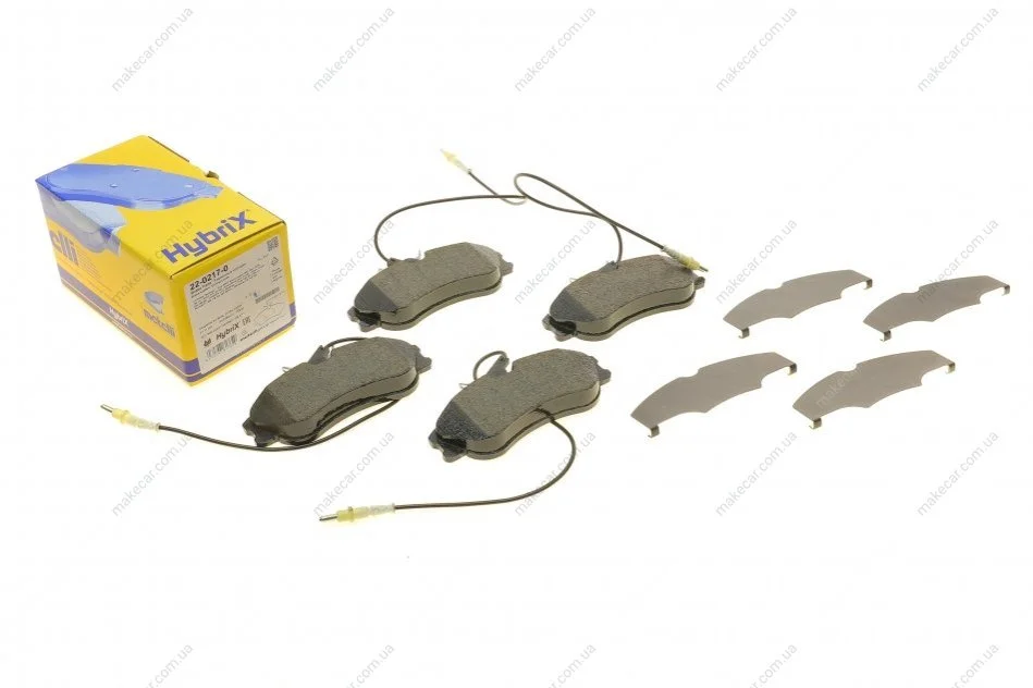 <strong>Комплект гальмівних колодок (дискових) METELLI 22-0217-0 (фото 1)</strong>
