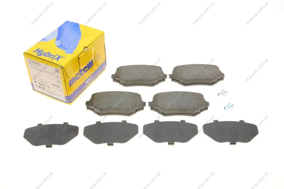 <strong>Комплект гальмівних колодок (дискових) METELLI 22-0249-0 (фото 1)</strong>
