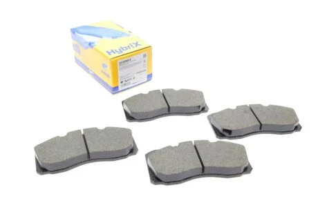Комплект гальмівних колодок (дискових) для METELLI 22-0268-0 фото товару