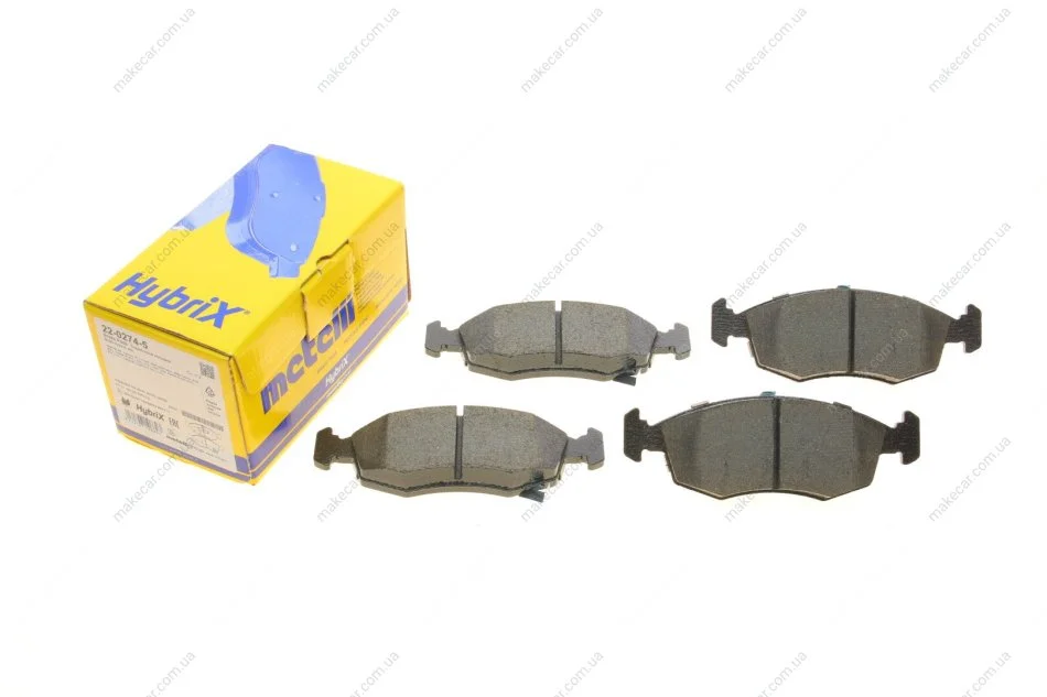 <strong>Комплект гальмівних колодок (дискових) METELLI 22-0274-5 (фото 1)</strong>