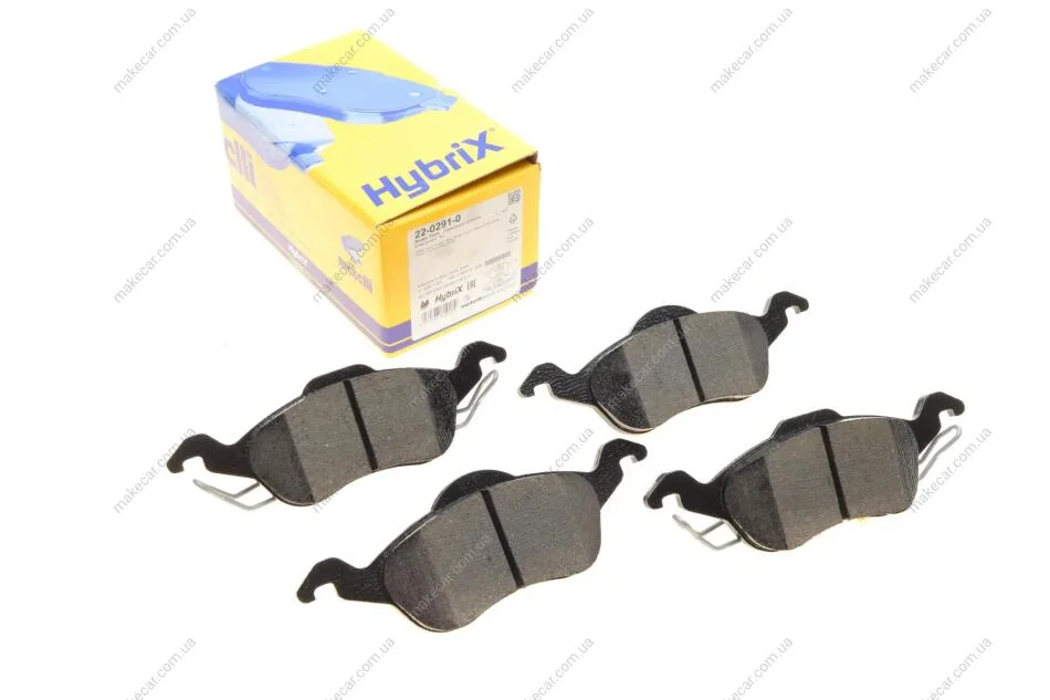 <strong>Комплект гальмівних колодок (дискових) METELLI 22-0291-0 (фото 1)</strong>