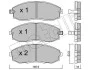 <strong>Комплект гальмівних колодок (дискових) METELLI 22-0297-0 (фото 2)</strong>