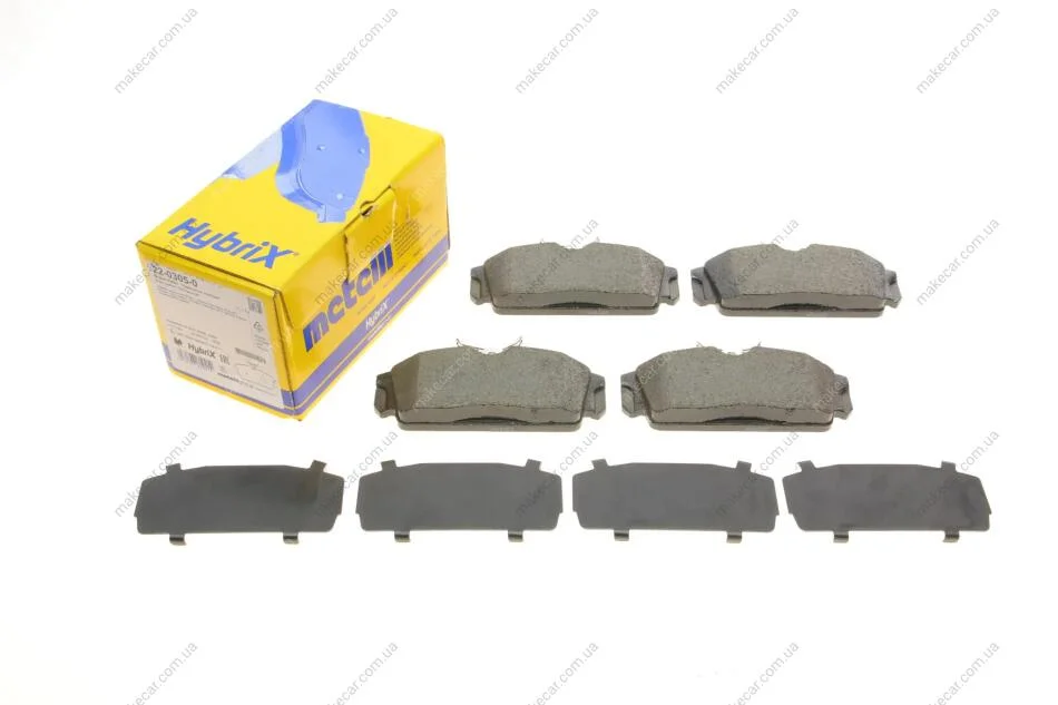 <strong>Комплект гальмівних колодок (дискових) METELLI 22-0305-0 (фото 1)</strong>
