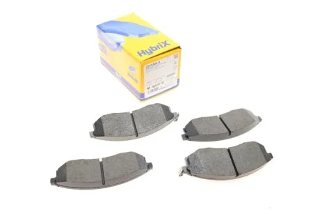 Комплект гальмівних колодок (дискових) для Nissan, Mitsubishi METELLI 22-0306-0 фото товару