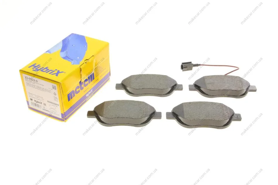 <strong>Комплект гальмівних колодок (дискових) METELLI 22-0322-0 (фото 1)</strong>