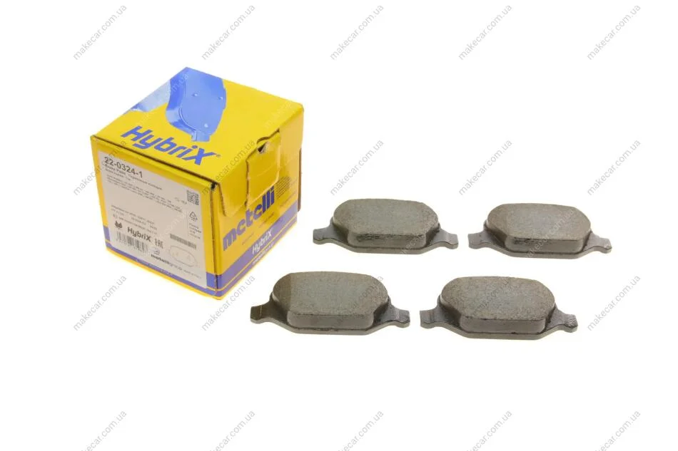 <strong>Комплект гальмівних колодок (дискових) METELLI 22-0324-1 (фото 1)</strong>