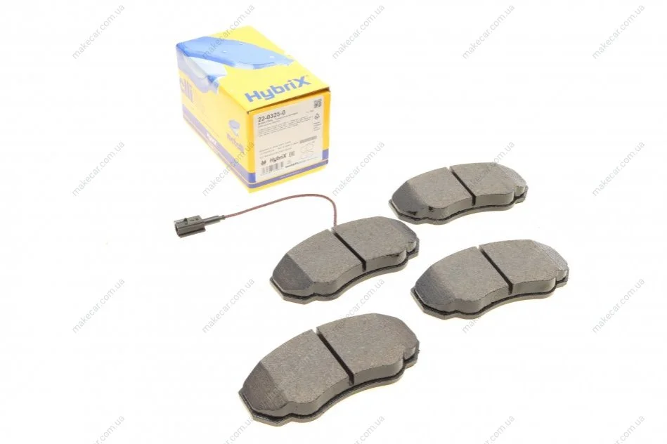 <strong>Комплект гальмівних колодок (дискових) METELLI 22-0325-0 (фото 1)</strong>