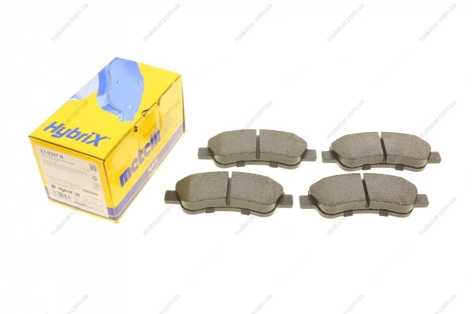 <strong>Комплект гальмівних колодок (дискових) METELLI 22-0327-0 (фото 1)</strong>