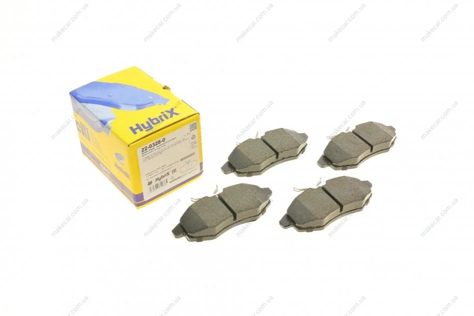 <strong>Комплект гальмівних колодок (дискових) METELLI 22-0328-0 (фото 1)</strong>
