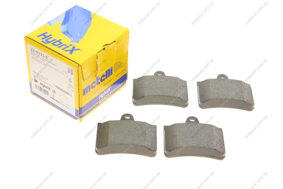 <strong>Комплект гальмівних колодок (дискових) METELLI 22-0333-0 (фото 1)</strong>