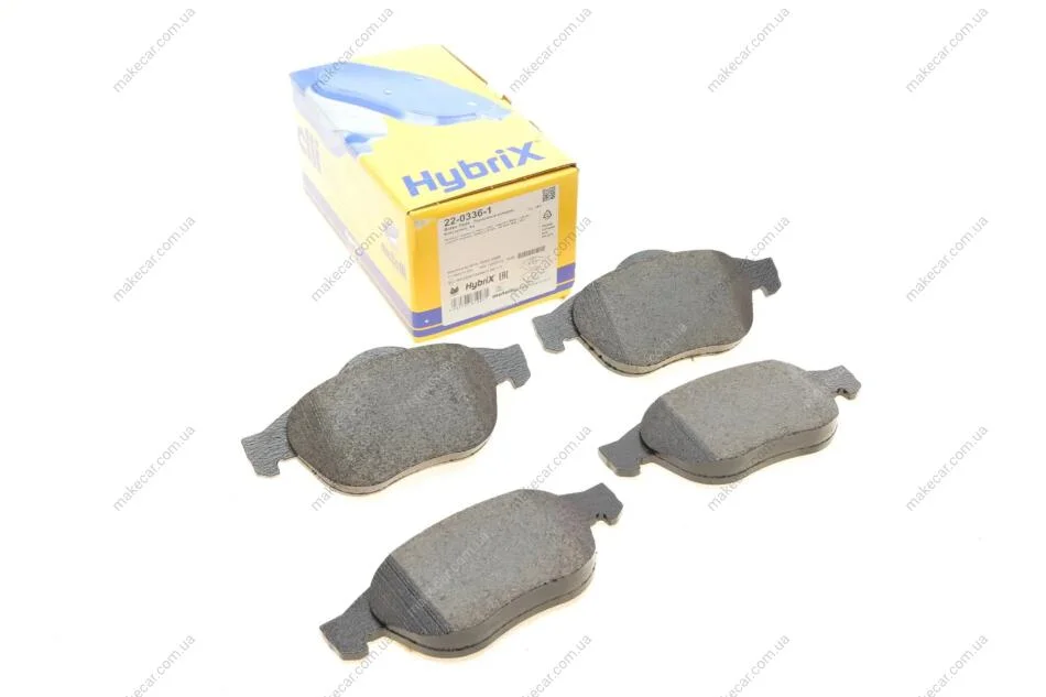 <strong>Комплект гальмівних колодок (дискових) METELLI 22-0336-1 (фото 1)</strong>