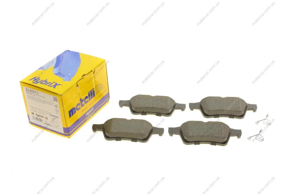 <strong>Комплект гальмівних колодок (дискових) METELLI 22-0337-1 (фото 1)</strong>
