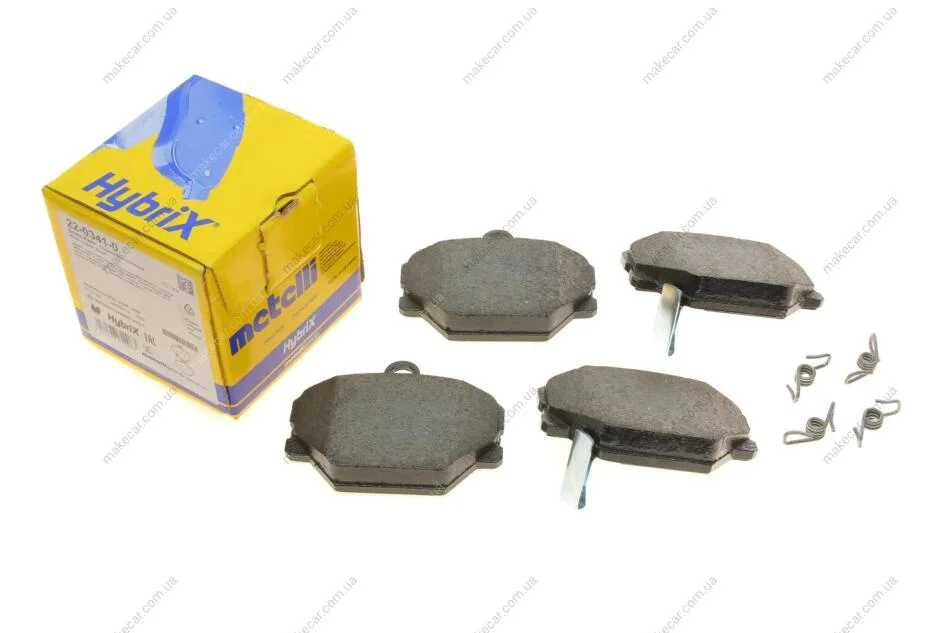 <strong>Комплект гальмівних колодок (дискових) METELLI 22-0341-0 (фото 1)</strong>