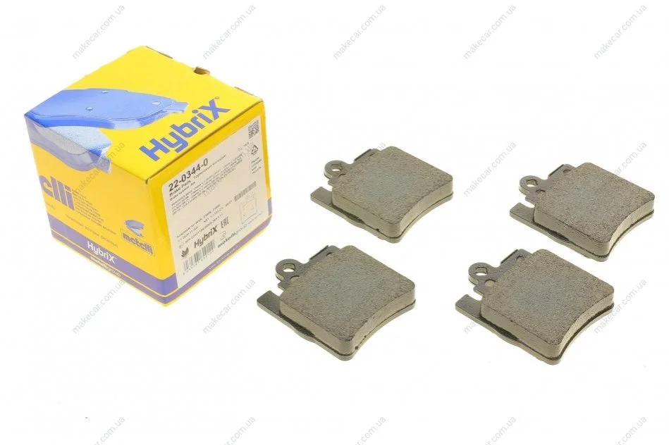 <strong>Комплект гальмівних колодок (дискових) METELLI 22-0344-0 (фото 1)</strong>