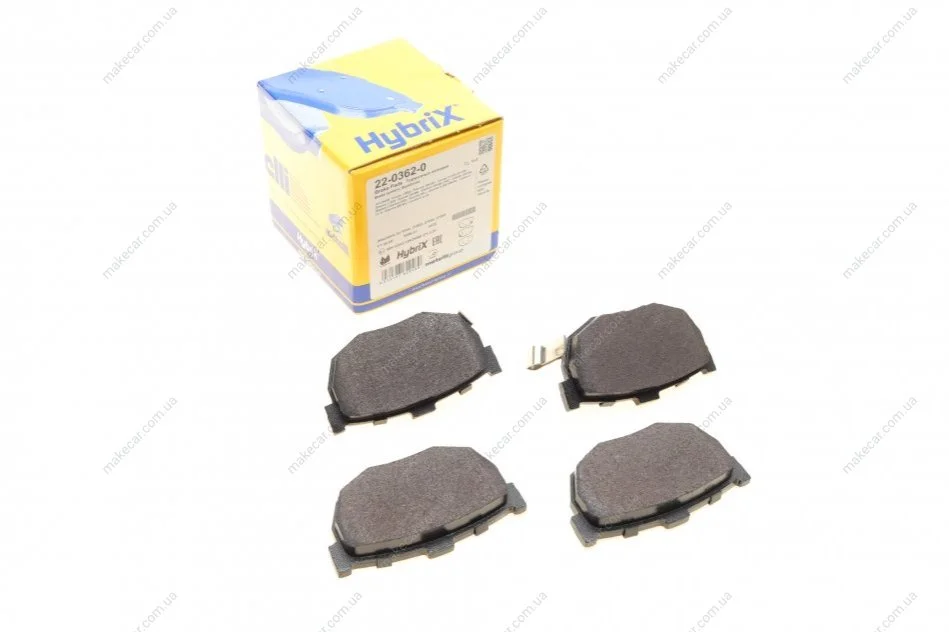<strong>Комплект гальмівних колодок (дискових) METELLI 22-0362-0 (фото 1)</strong>