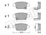 <strong>Комплект гальмівних колодок (дискових) METELLI 22-0451-0 (фото 9)</strong>