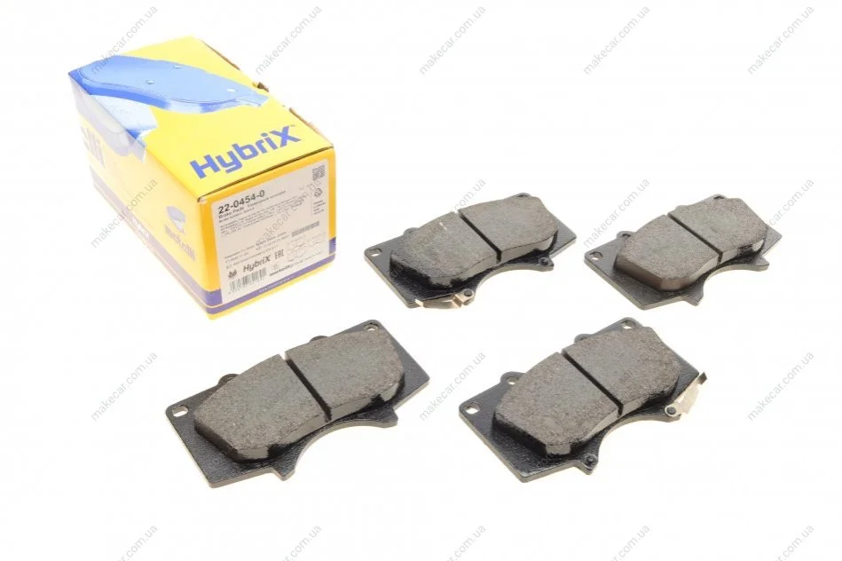 <strong>Комплект гальмівних колодок (дискових) METELLI 22-0454-0 (фото 1)</strong>